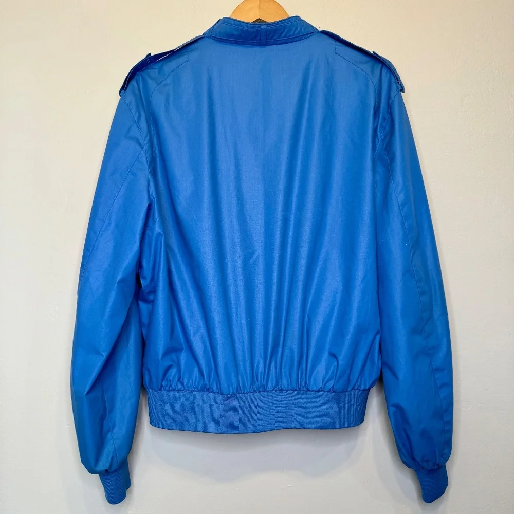 Members Only | Rainbow Tag 80's VTG Bomber Windbreaker Cafe Racer Unisex Jacket